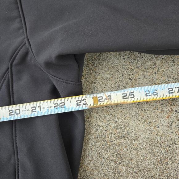 Vtg Y2k THE NORTH FACE Apex Plain Minimal Outdoors Gorp Shell Jacket Black Lg - Picture 7 of 8